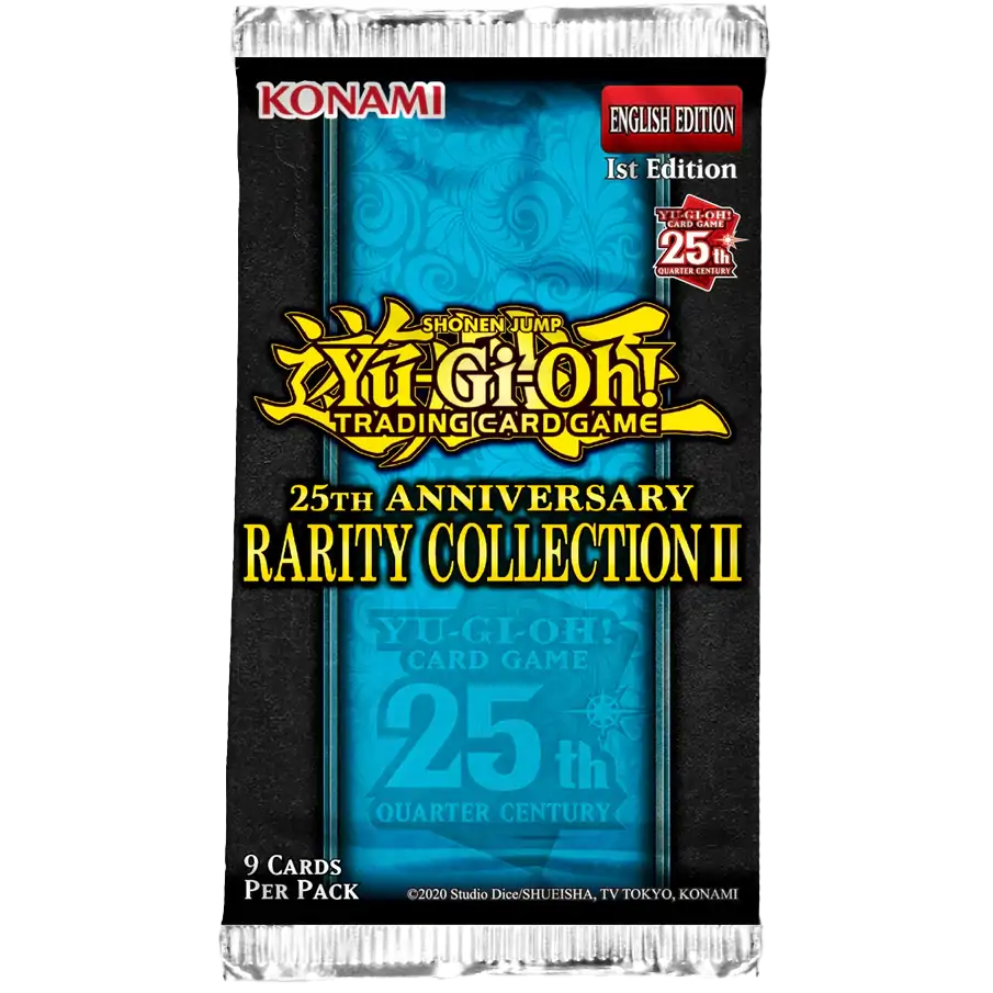 Booster Yu-Gi-Oh! Rarity Collection II 1st Edition anglais officiel disponible au Maroc sur Collectorshop.ma