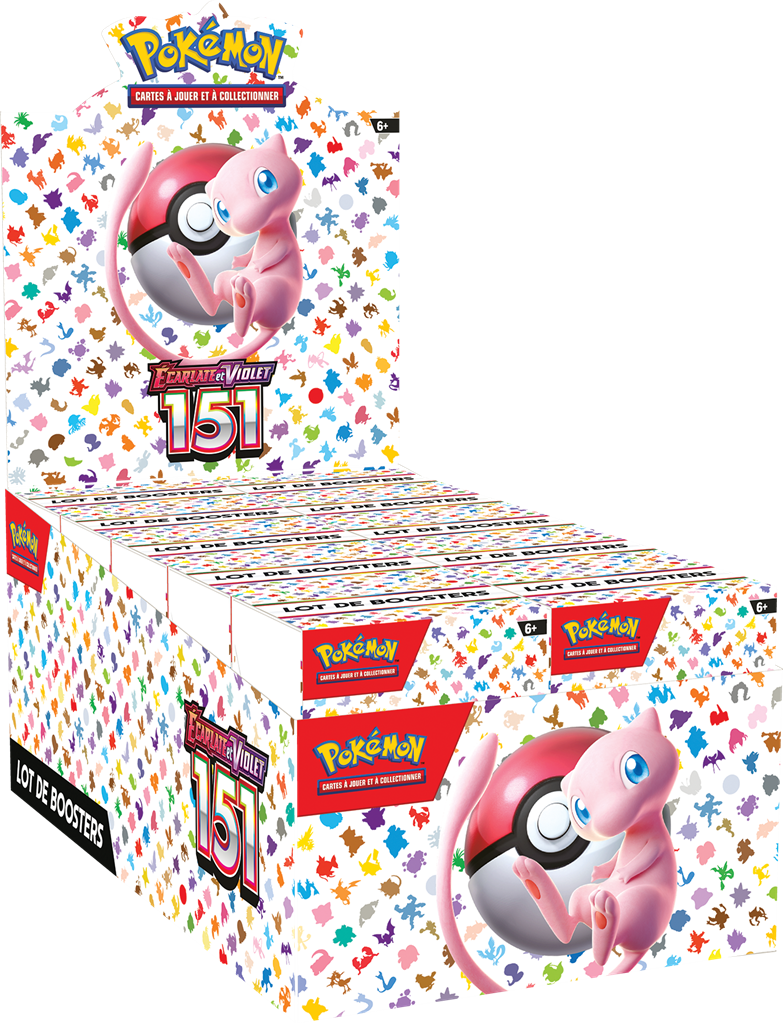 Display de 10 Bundles Pokémon EV3.5 - 151 - Français - COLLECTORSHOP.MA
