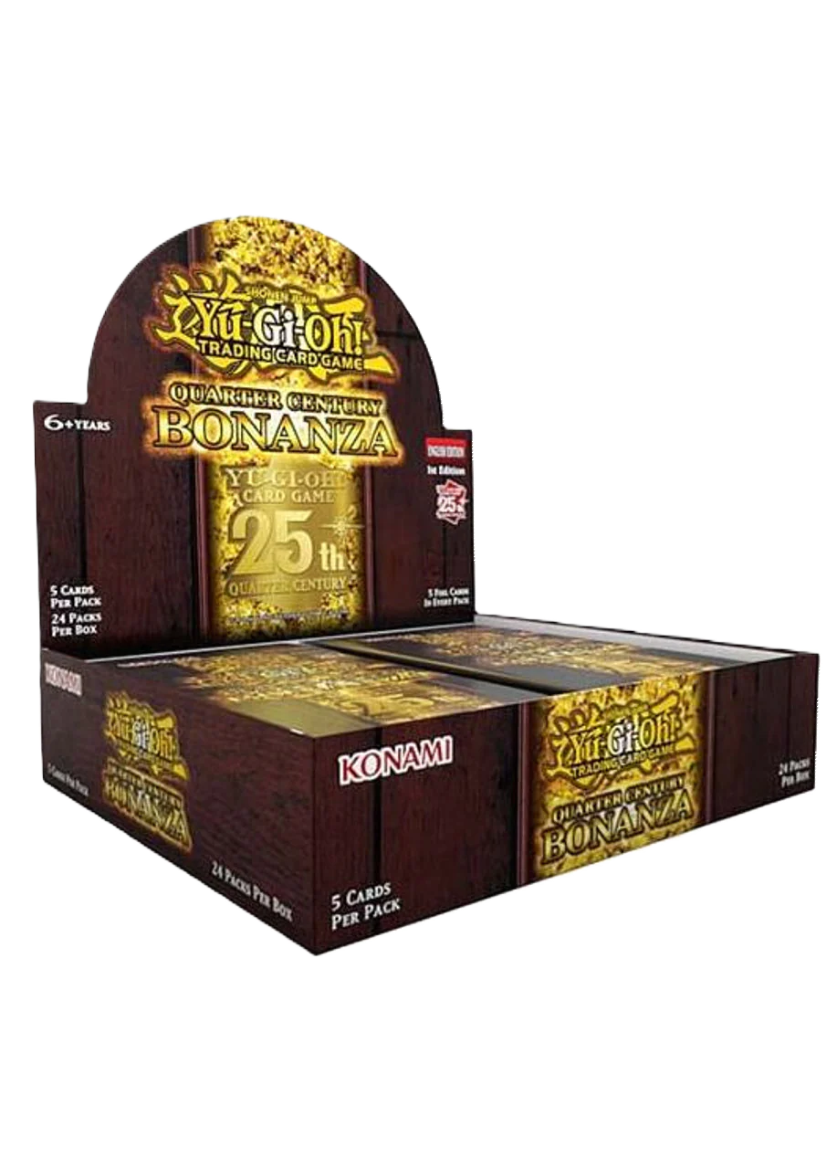 Display Yu-Gi-Oh! Quarter Century Bonanza 25th Anniversary 1st Edition â Disponible au Maroc sur Collectorshop.ma