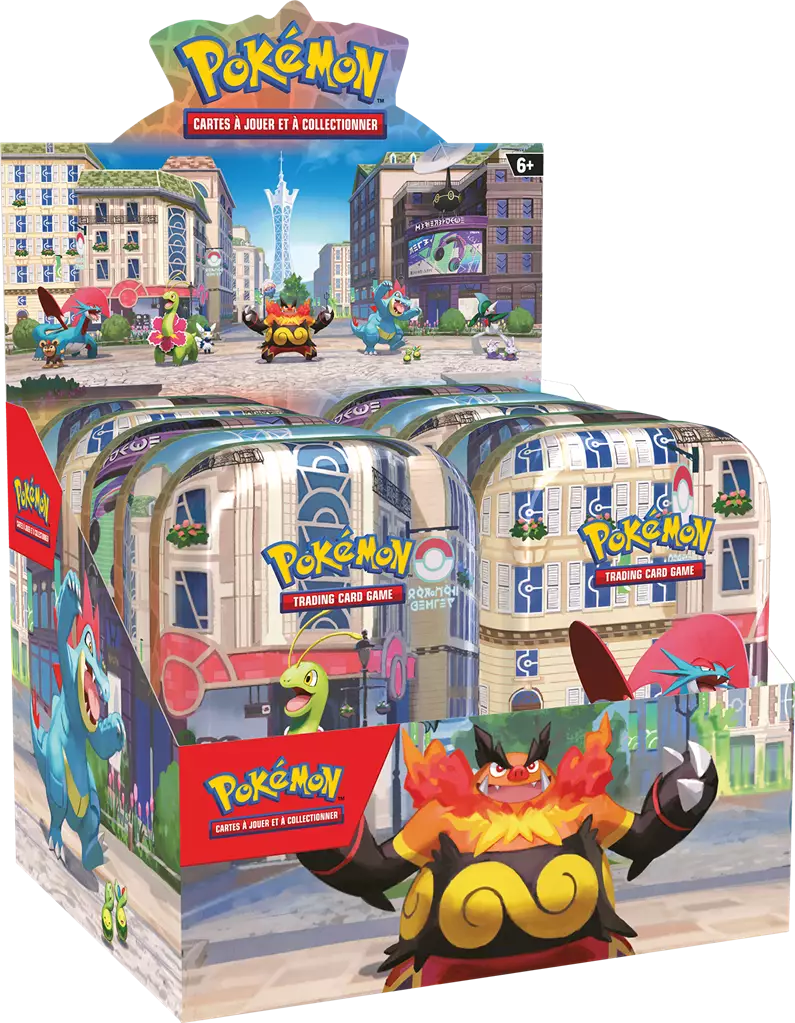 Display Pokémon Mini Tin Illumis FR officiel disponible au Maroc