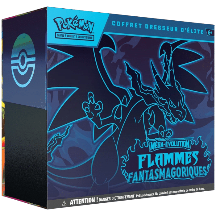 ETB Pokémon Méga-Évolution Flammes Fantasmagoriques ME02 française