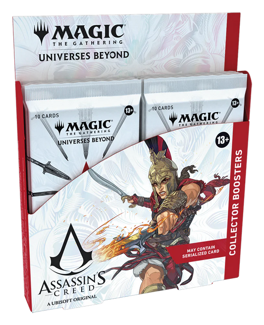 PRECOMMANDE | MTG Assassin’s Creed – Collector Booster Display | Collectorshop Maroc - COLLECTORSHOP.MA