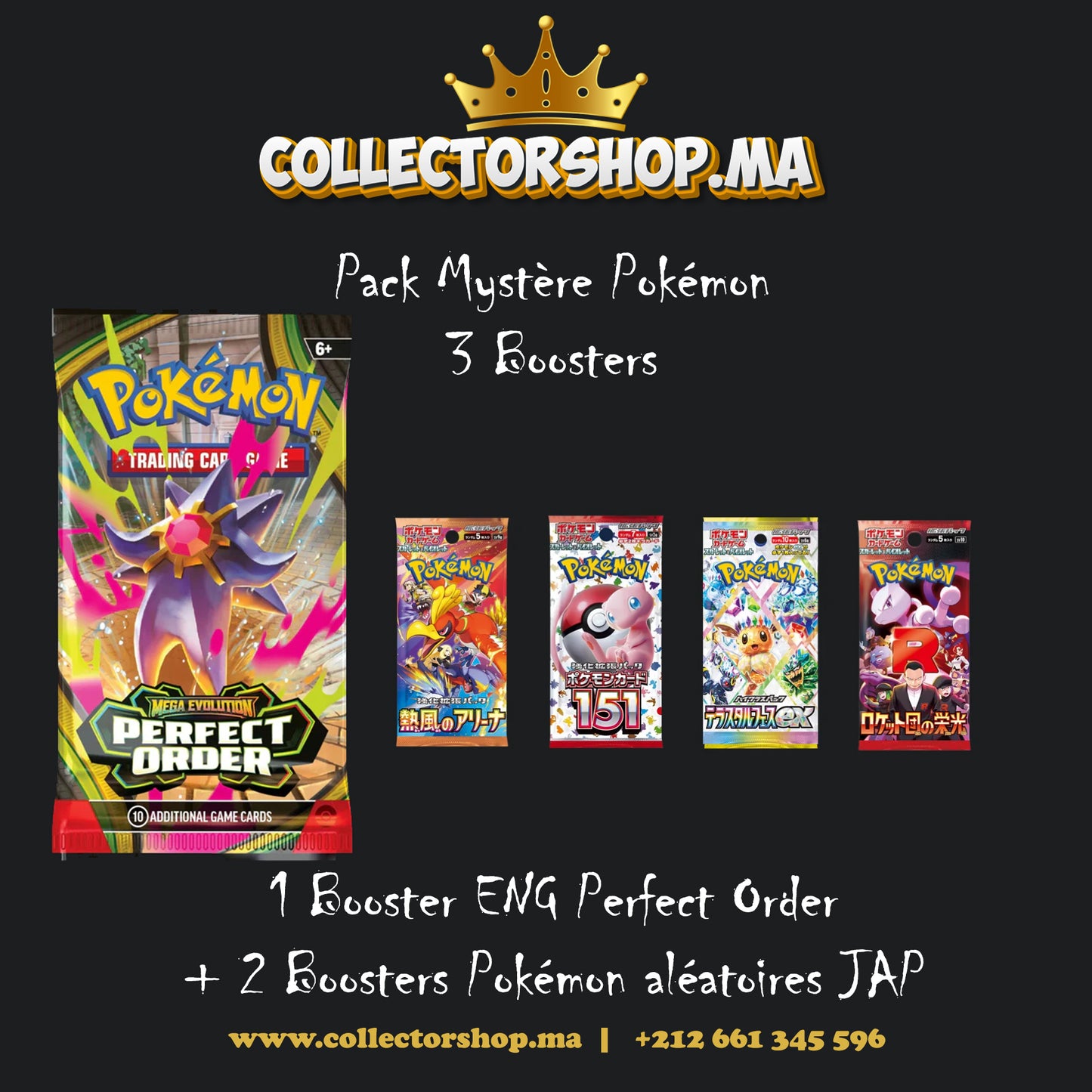 Pack Mystère Perfect Order ENG | Collectorshop.ma