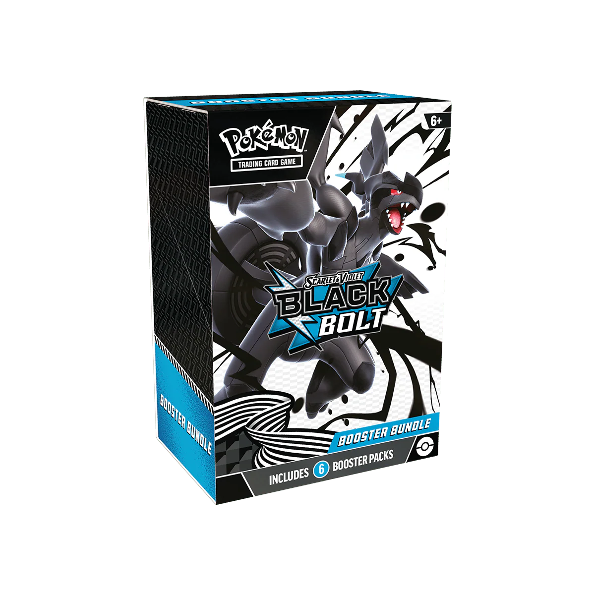 Paquet de 6 Boosters Pokémon Black Bolt – Scarlet & Violet disponible au Maroc sur Collectorshop.ma