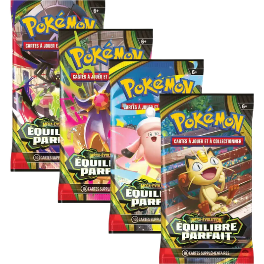 Booster Pokémon Méga-Évolution Équilibre Parfait ME03 FR officiel disponible au Maroc sur Collectorshop.ma