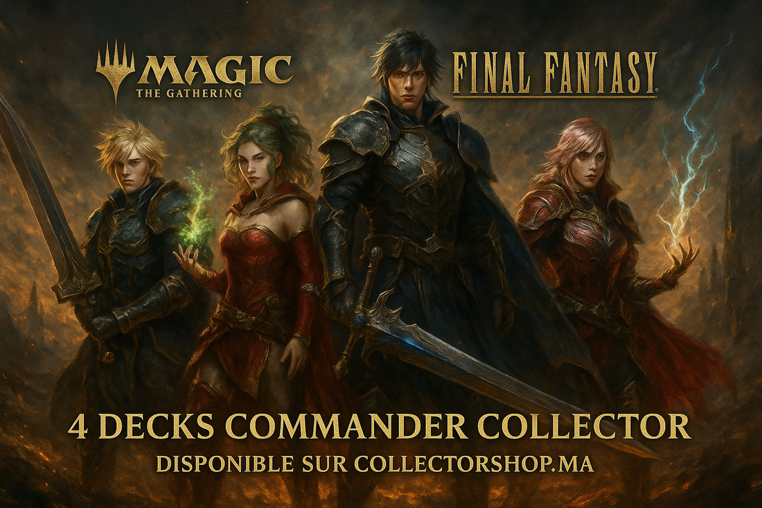 🧙 Quand Final Fantasy entre dans l’arène de MTG Magic: The Gathering – Une collaboration légendaire !