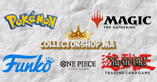 🃏 Collectorshop.ma : La boutique en ligne N°1 au Maroc pour les fans de carte, booster et display Pokémon, One Piece, Magic et Funko Pop