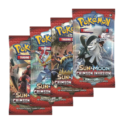 Booster Pokémon Sun & Moon - Crimson Invasion - Anglais - COLLECTORSHOP.MA