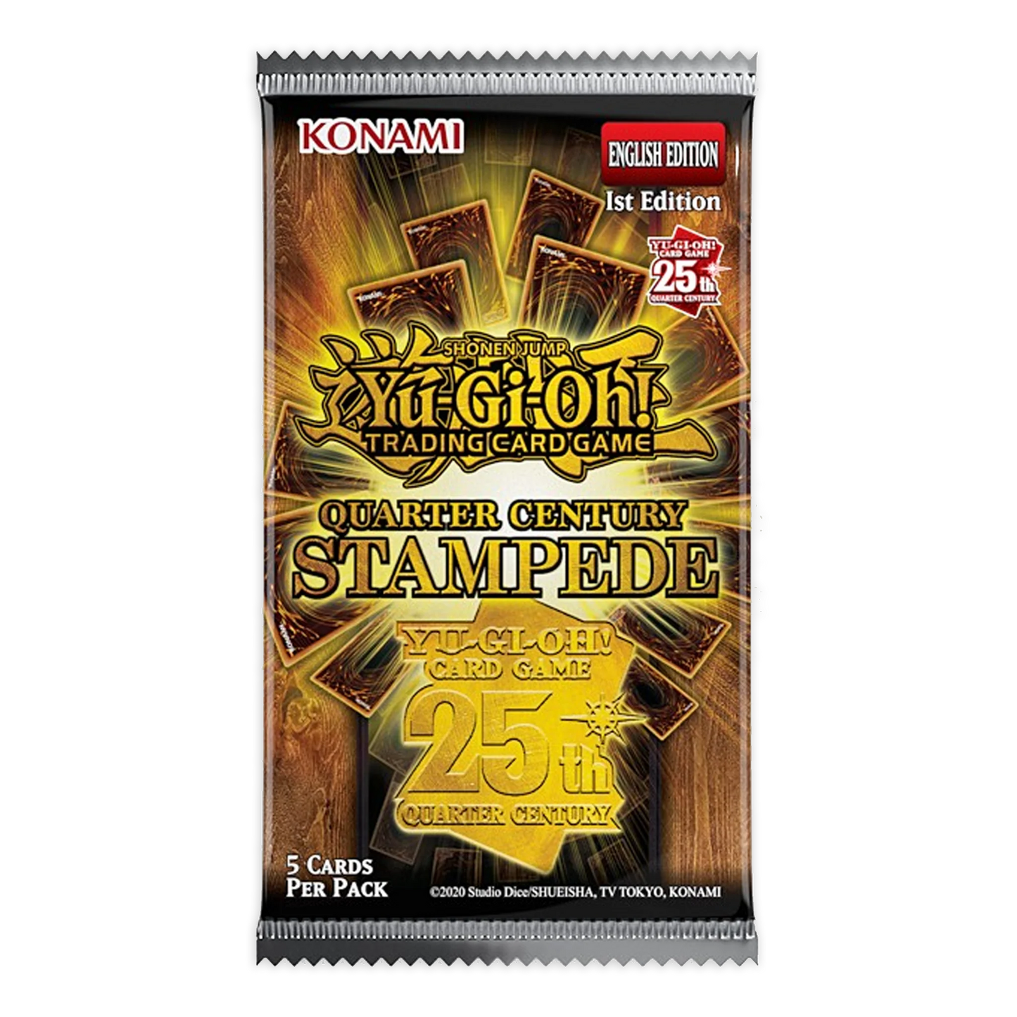Yu-Gi-Oh! Quarter Century Stampede – 1st Edition officiel

