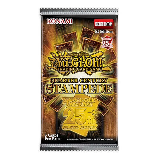 Yu-Gi-Oh! Quarter Century Stampede – 1st Edition officiel
