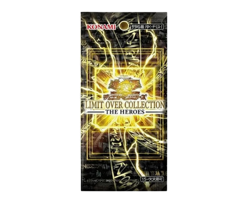 Booster japonais Yu-Gi-Oh! Limit Over Collection The Heroes (LOCH), Konami