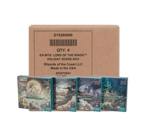 MTG LOTR Holiday Scene Bundle – 4 Sets officiels