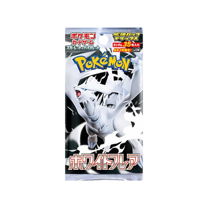 Display Pokémon White Flare Deluxe officiel – 10 boosters de 35 cartes

