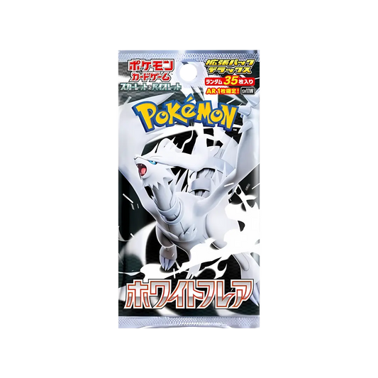 Display Pokémon White Flare Deluxe officiel – 10 boosters de 35 cartes

