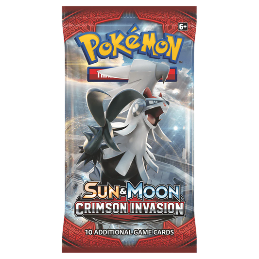 Booster Pokémon Sun & Moon - Crimson Invasion - Anglais - COLLECTORSHOP.MA