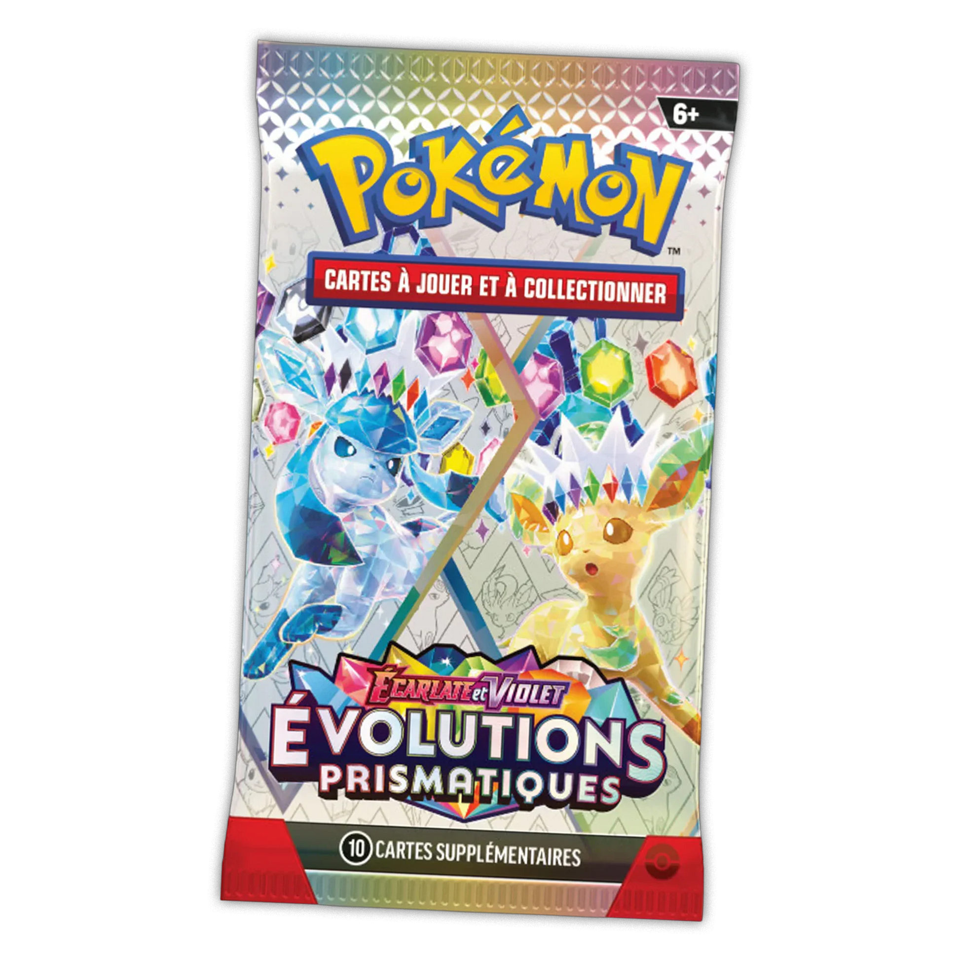 Booster Pokémon Évolutions Prismatiques EV8.5 – Extension spéciale CollectorShop Maroc