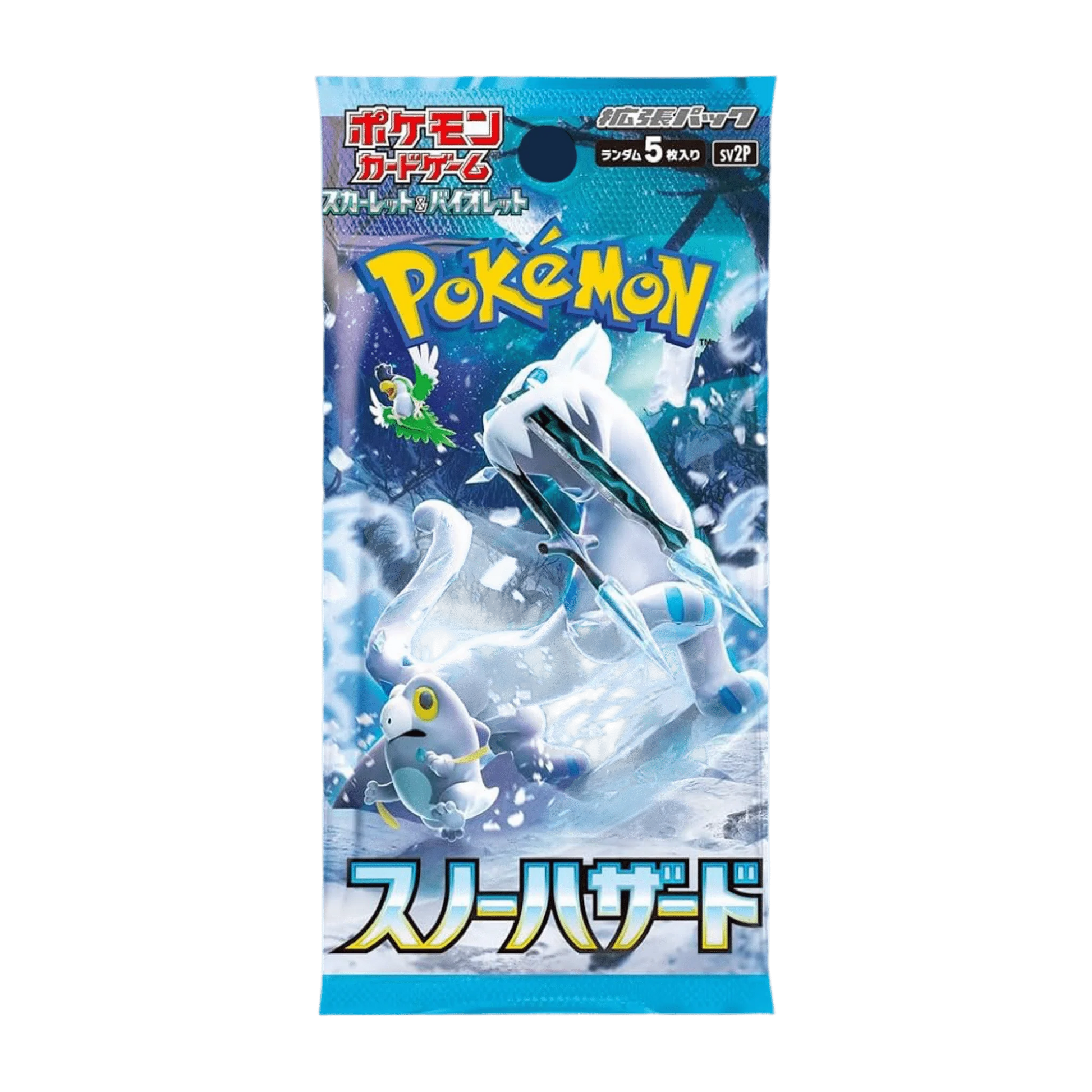 Booster Pokémon Snow Hazard SV2P – Cartes Pokémon japonaises officielles