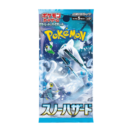 Booster Pokémon Snow Hazard SV2P – Cartes Pokémon japonaises officielles