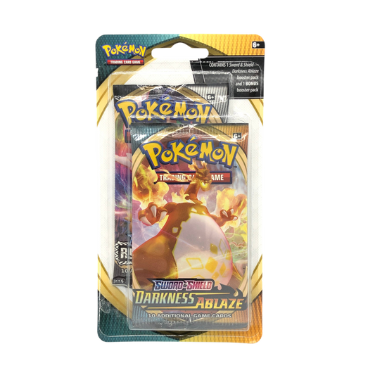 Booster x2 Sword and Shield - Darkness Ablaze & Rebel Clash Bonus Pack Blister - Anglais - COLLECTORSHOP.MA