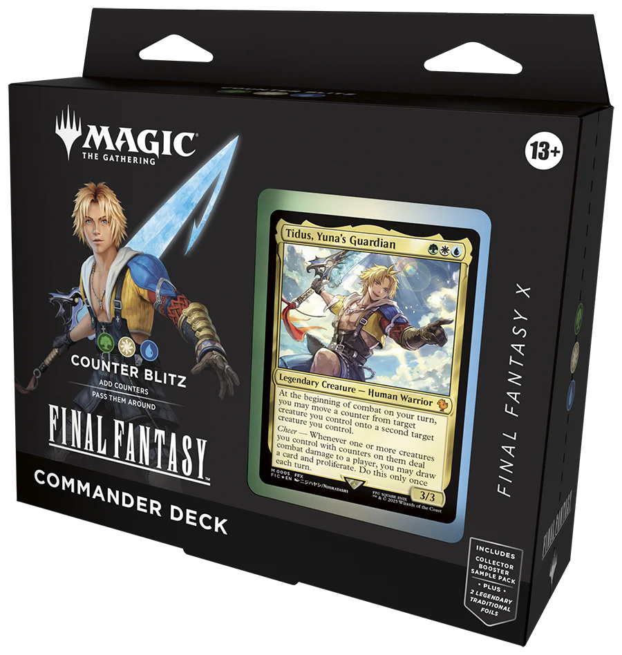 Commander Deck Final Fantasy MTG Counter Blitz – Deck officiel Magic: The Gathering