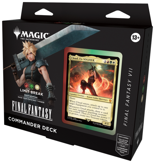 Commander Deck Final Fantasy MTG Limit Break – Édition officielle Wizards of the Coast