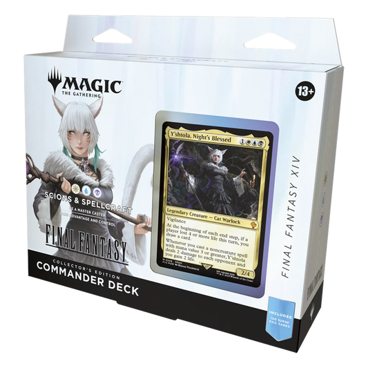 Commander Deck Final Fantasy MTG Scions & Spellcraft – Édition Collector officielle