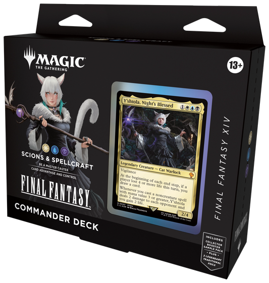 Commander Deck Final Fantasy MTG Scions & Spellcraft – Édition officielle Wizards of the Coast