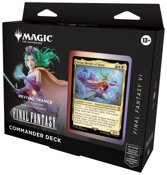 Commander Deck MTG Final Fantasy Survival Trance – Deck standard en précommande