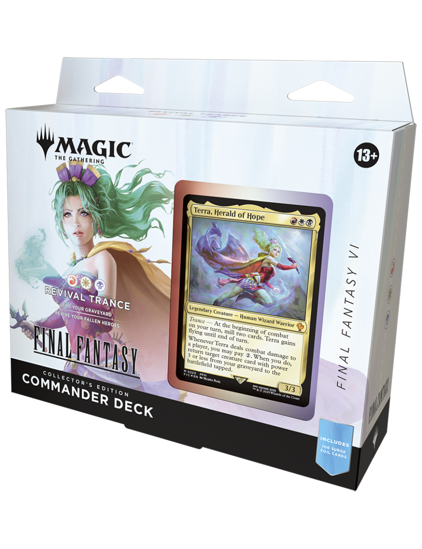Commander Deck MTG Final Fantasy Survival Trance – Édition Collector, précommande CollectorShop