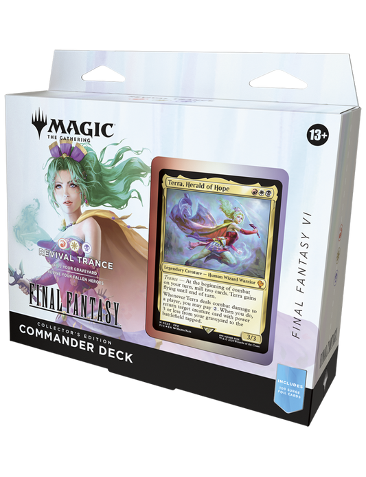 Commander Deck MTG Final Fantasy Survival Trance – Édition Collector, précommande CollectorShop