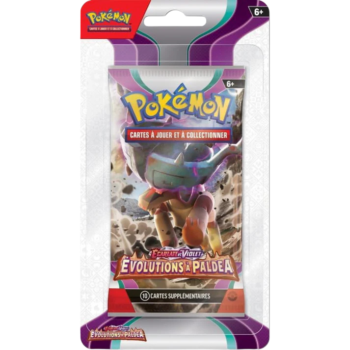 Booster Blister Evolutions à Paldea - EV02 - Français - COLLECTORSHOP.MA