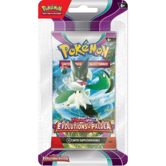 Artset de 5 Booster Blister Evolutions à Paldea - EV02 - Français - COLLECTORSHOP.MA