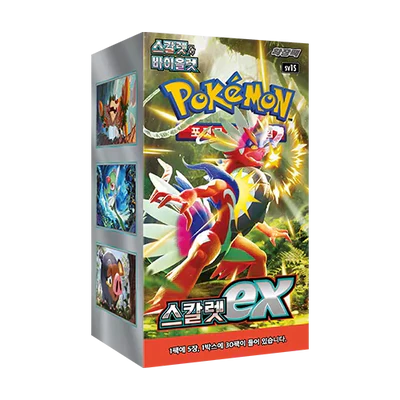 Display Pokémon Scarlet ex SV1S KOR officielle disponible au Maroc
