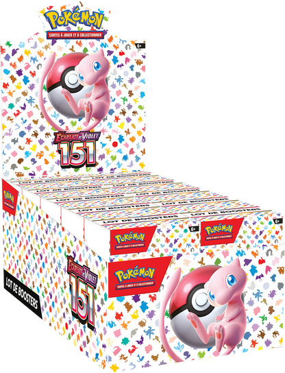 Display de 10 Bundles Pokémon EV3.5 - 151  -  Français - COLLECTORSHOP.MA