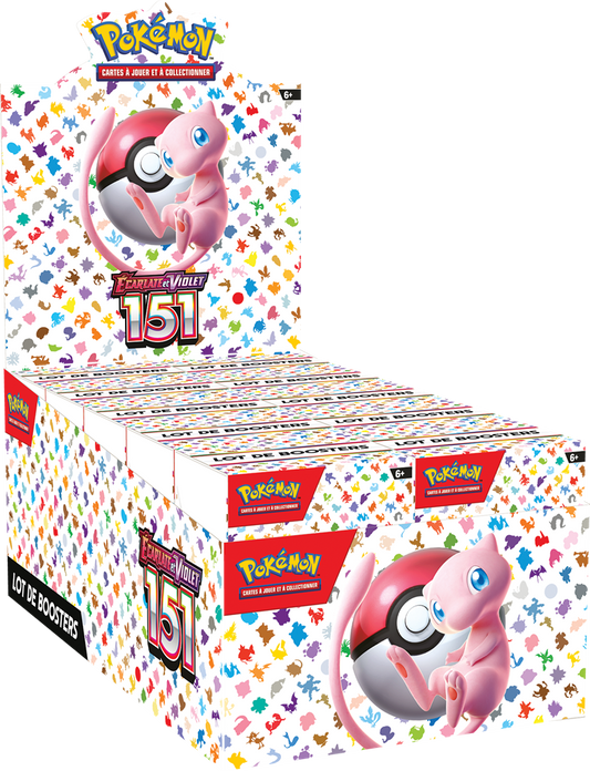 Display de 10 Bundles Pokémon EV3.5 - 151  -  Français - COLLECTORSHOP.MA
