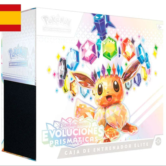 ETB Coffret Dresseur d'Élite Pokémon Évolutions Prismatiques (Espagnol) | CollectorShop Maroc
