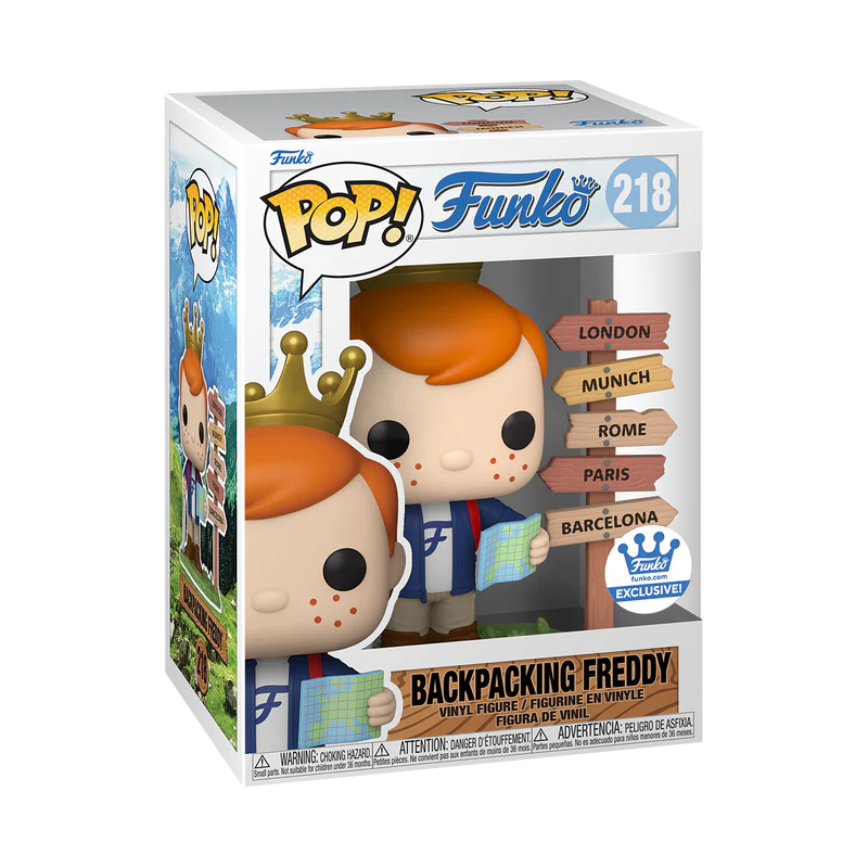 Funko Pop – Backpacking Freddy 218 - COLLECTORSHOP.MA