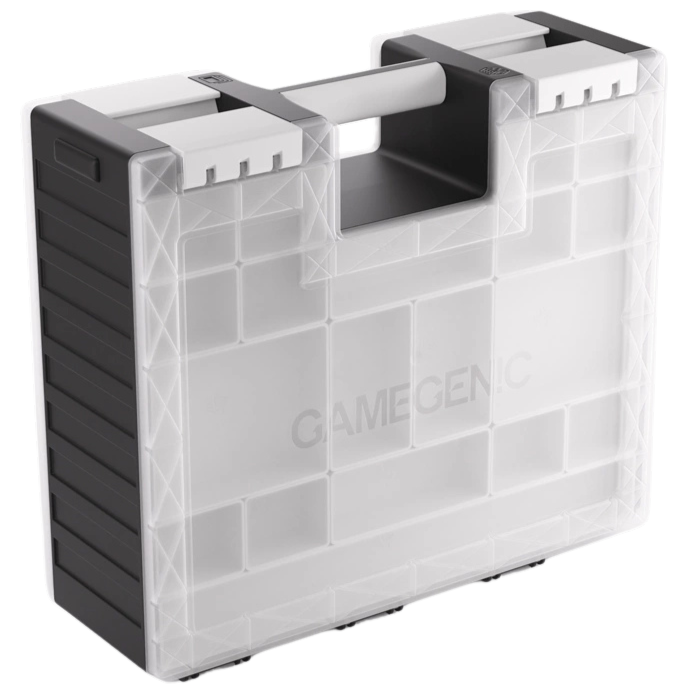 Gamegenic Game Castle – rangement cartes TCG Black, White, Clear