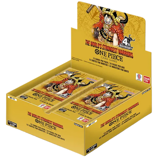 One Piece OP-17 The World’s Strongest Warriors – Booster Box ENG | CollectorShop Maroc