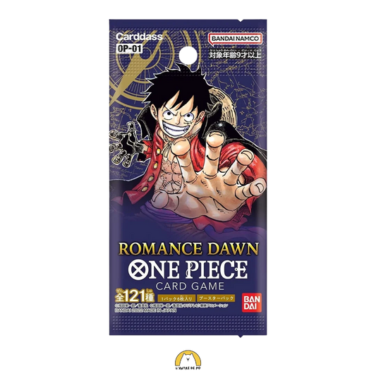 Booster One Piece OP01 Japonais – Cartes TCG disponibles au Maroc sur Collectorshop.ma