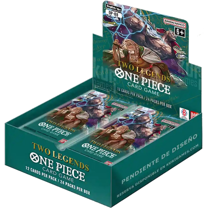 One Piece OP-08 Two Legends Booster Box anglaise One Piece Card Game au Maroc sur Collectorshop.ma