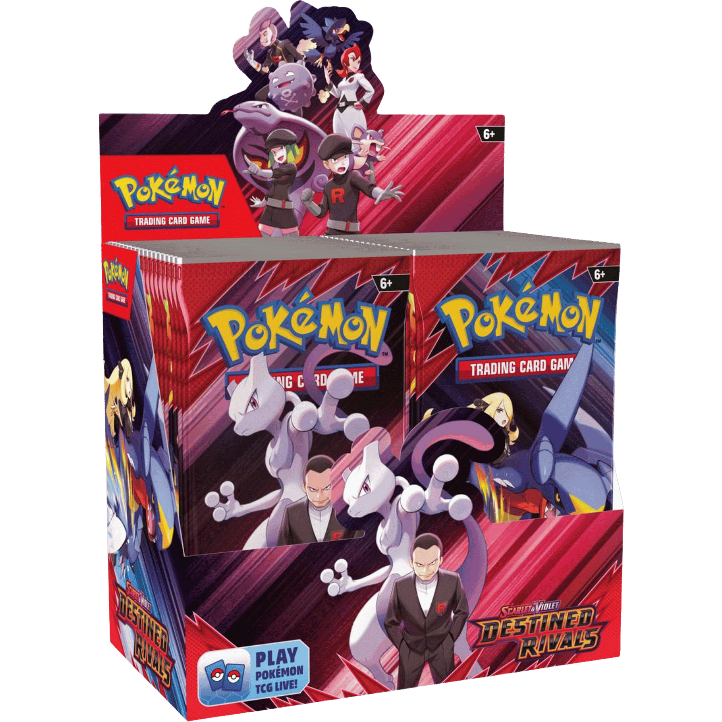 Display Pokémon Destined Rivals officiel

