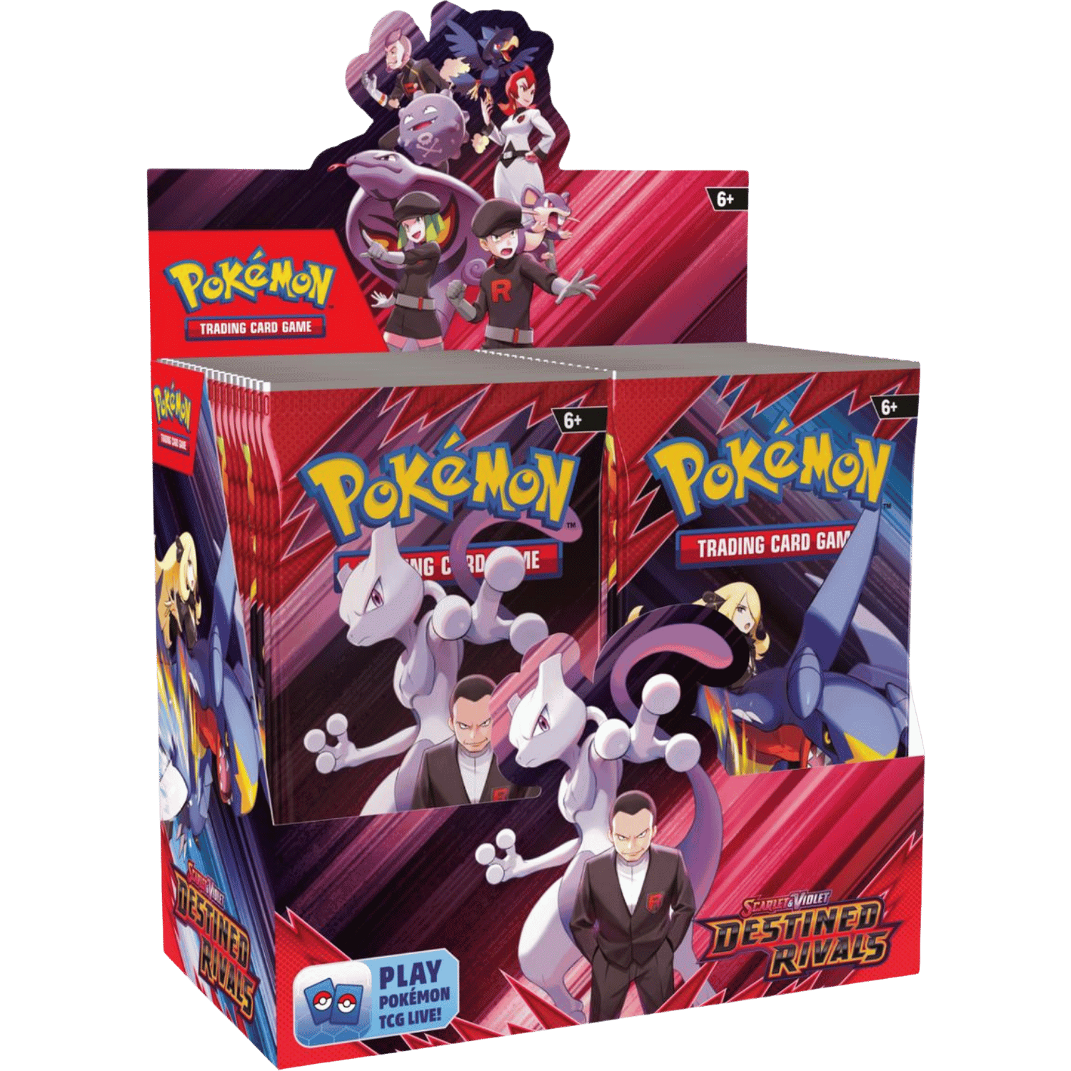 Display Pokémon Destined Rivals officiel

