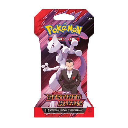Sleeved Booster Pack Pokémon Destined Rivals officiel

