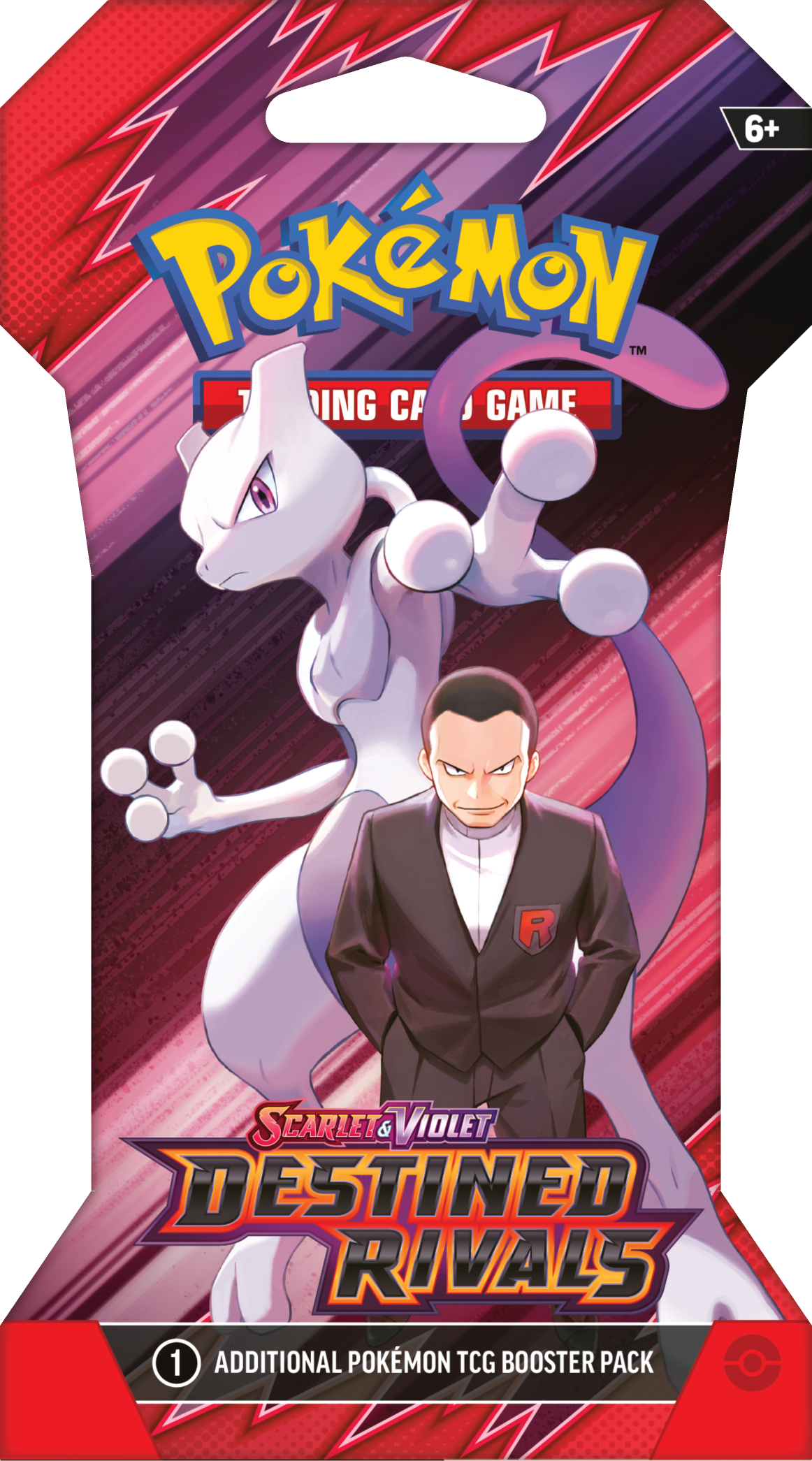 Sleeved Booster Pokémon Destined Rivals officiel

