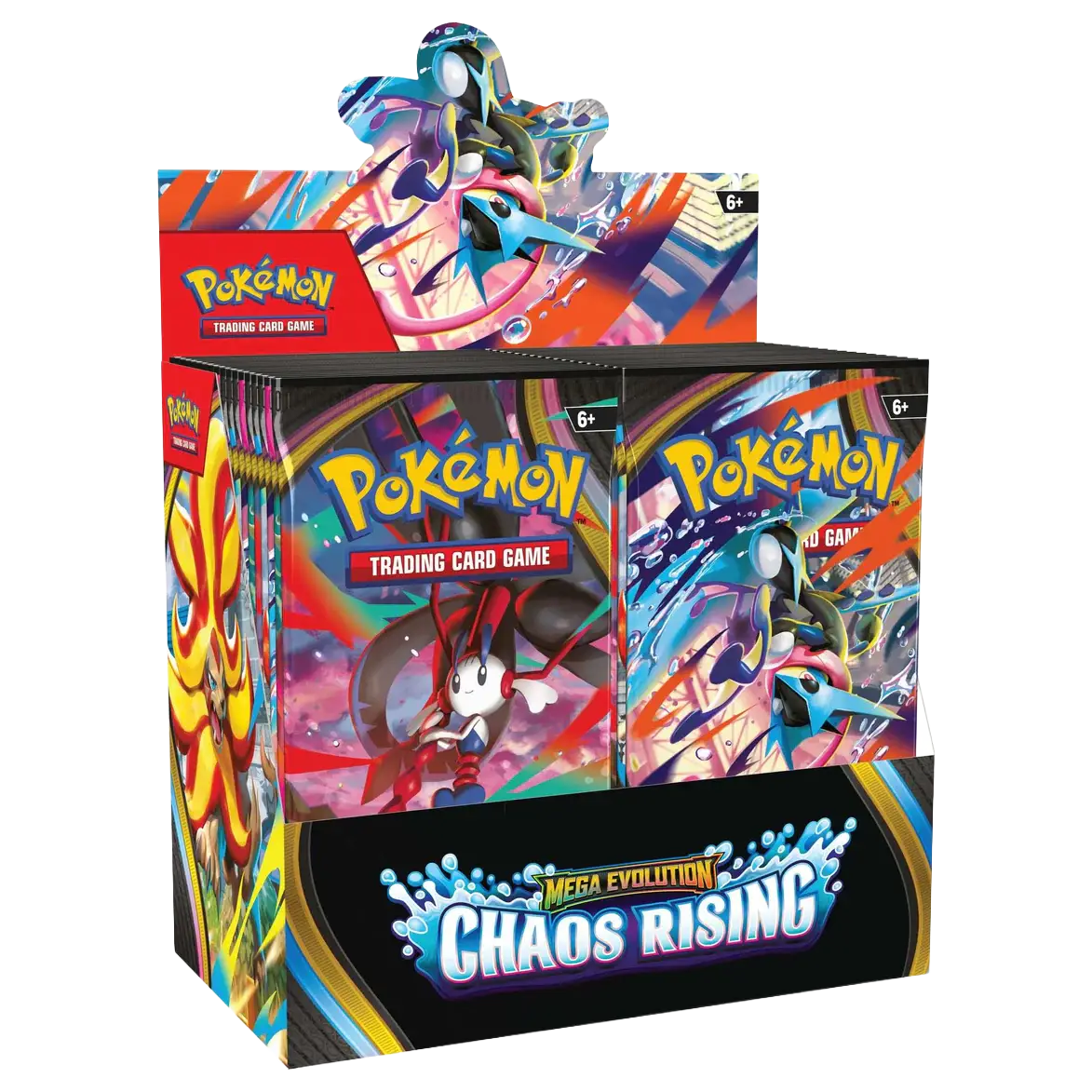 Boîte de Boosters Pokémon Chaos Rising ENG officielle disponible au Maroc