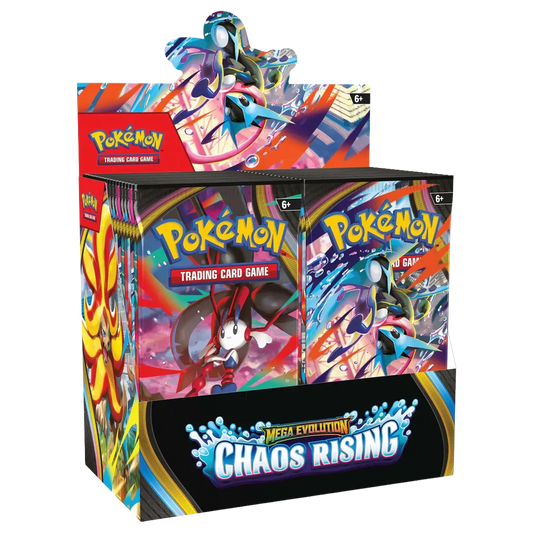 Boîte de Boosters Pokémon Chaos Rising ENG officielle disponible au Maroc