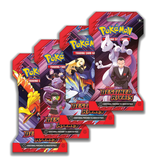 Sleeved Booster Pack Pokémon Destined Rivals officiel

