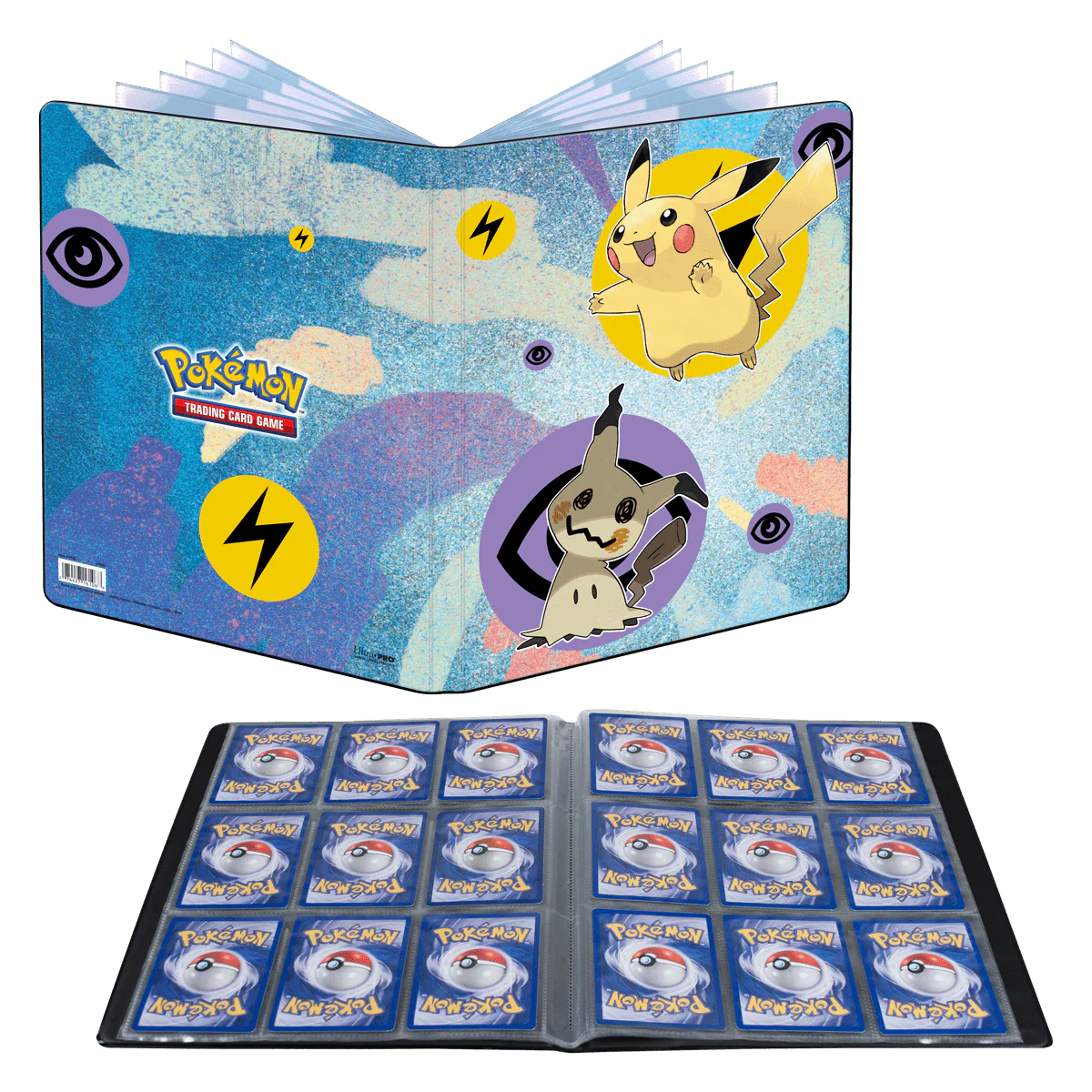 Portfolio Pokémon 9 poches Pikachu et Mimikyu - COLLECTORSHOP.MA