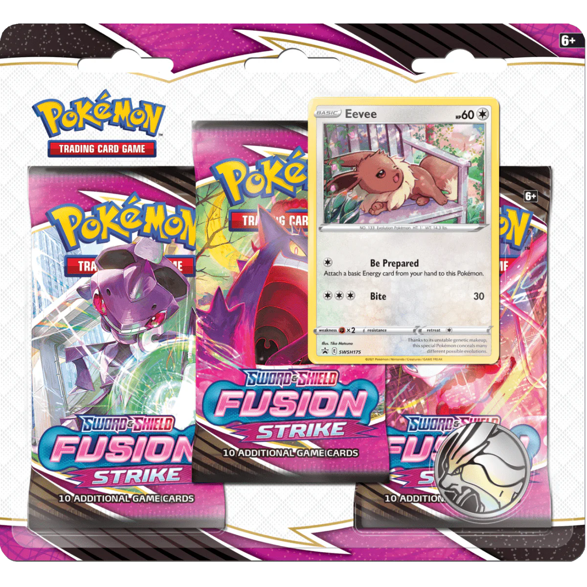 Premium Checklane 3 Pack Blister Pokémon - Sword & Shield – Fusion Strike - Anglais - COLLECTORSHOP.MA